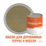 Масло для террас, деревянной мебели и детских площадок ProfiPaints Silver Terrace Oil 2.7 л, Пепел