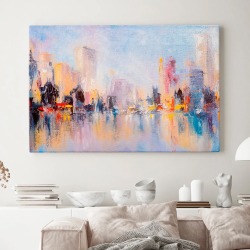 Картина на стену большая на холсте интерьерная "Сан-Франциско", размер 60х90 см