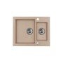 Alveus Rock 80 Granital Beige-G55 595x475x160 1+1/2 кухонная мойка