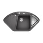 Blanco Delta II Silgranit темная скала с клапаном-автоматом (521253) мойка