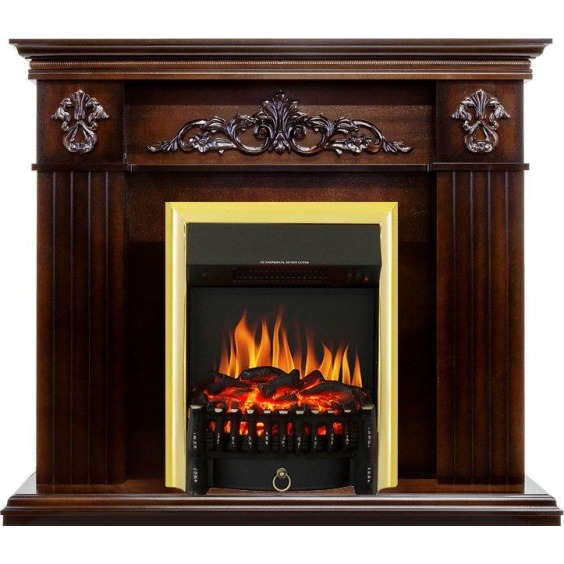 Каминокомплект Provence - Коньяк с очагом Fobos FX Brass #1