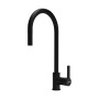 Smeg MID2MN смеситель однорычажный черный матовый