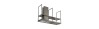 Faber T-Shelf EV8 Titanium Matt A180 островная вытяжка