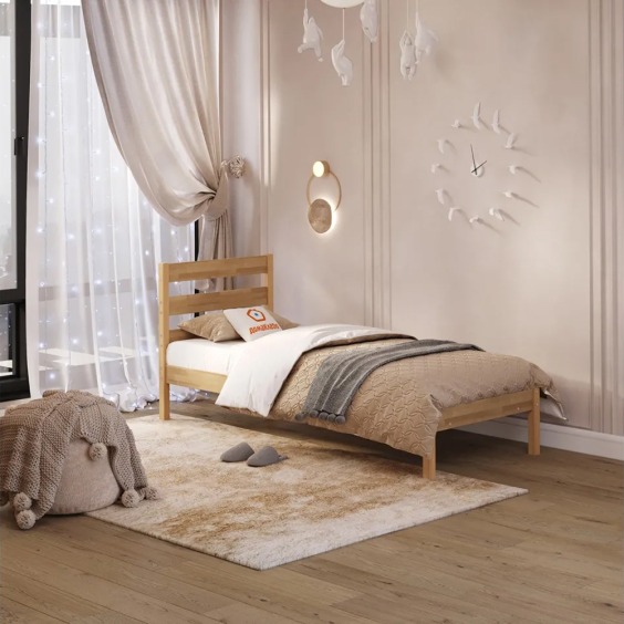 Кровать Мечта-7 80х200, без обработки #3