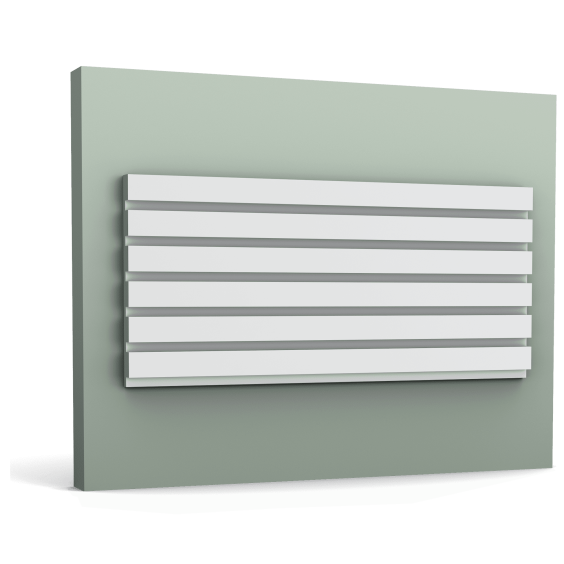 Декоративная 3D панель «Рейки» W111-2600 Bar Orac из полиуретана, 2600х250х20 мм #1 Декоративная 3D панель «Рейки» W111-2600 Bar Orac из полиуретана, 2600х250х20 мм #1