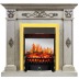 Каминокомплект Derby - Old silver с очагом Fobos FX M Brass