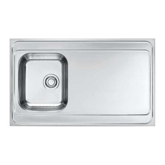 Alveus Classic Pro 70 SAT-90 1000X600 1X L/ I кухонная мойка #1