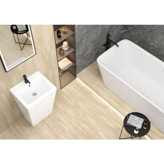 New Trend Finewood Beige GP20120FIN11 Керамогранит матовый 200*1200 (6 шт в уп/51,84 м в пал) #2