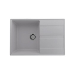 Мойка для кухни кварцевая Ulgran Quartz Prima 750-04, платина