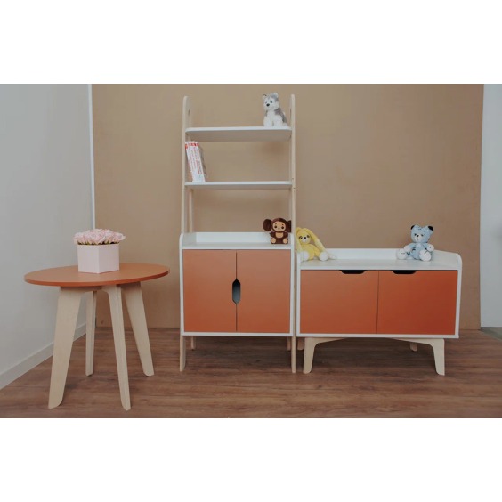 Стол детский или стол журнальный ЛуЛу, 600х600х556 мм, Карамель #8 Стол детский или стол журнальный ЛуЛу, 600х600х556 мм, Карамель #8