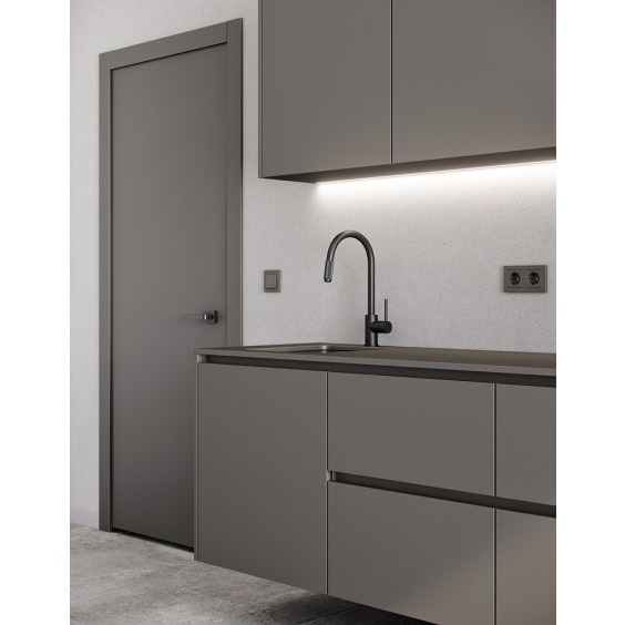 Полоса ЛДСП Ultradecor «Серый графит» 0162 BS, 2800 x 2070 x 16 мм #2