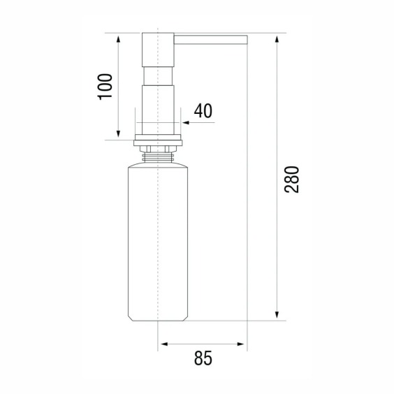 Дозатор Longran LD0001 SS #2
