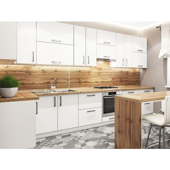 Столешница «Скиф» Дуб Вотан арт. 111, 3000 x 800 x 38 мм #2