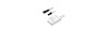 Выключатель AQ Switch сенсорный контактный с диммерном 12/24V 60/120W (под столешницу)