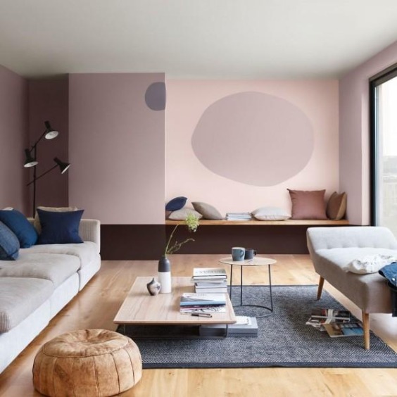 Краска интерьерная для стен и потолков износостойкая матовая Profipaints Eco Interior Vision 9л, Изысканный серый #13