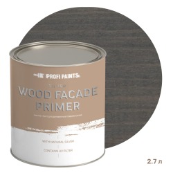 Масло-грунт по дереву для наружных работ Profipaints Silver Wood Fasade Primer Oil 2.7л, Серо-синий