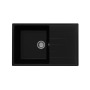 Мойка для кухни кварцевая Ulgran Quartz Prima 780-07, уголь