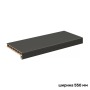 Подоконник пластиковый Moeller LD 40, ширина 550 мм, Серый clean-touch