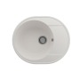 Мойка для кухни кварцевая Ulgran Quartz Nora 585-01, жасмин