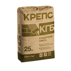 Крепс КГБ смесь кладочная 25кг Крепс КГБ смесь кладочная 25кг