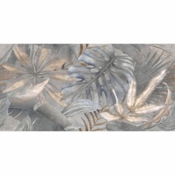New Trend Bahamas Floristry Dark D120240G Керамогранит матовый граниль 1200*600 (2 шт в уп/41,76  м в пал)