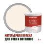 Краска для стен водоэмульсионная интерьерная матовая Profipaints Silver Design Vision 9л, Комфорт