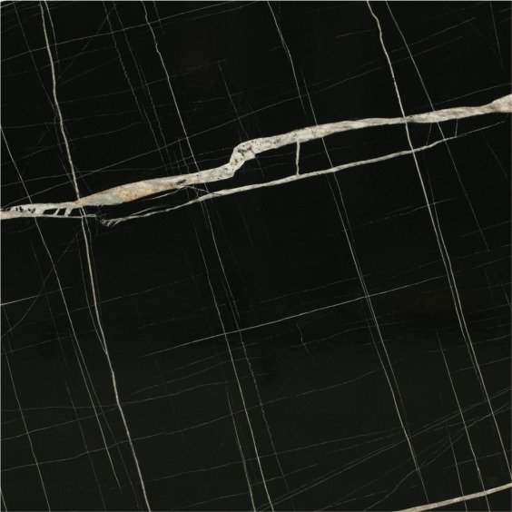 Фартук для кухни «Скиф» Чёрный Тунис глянец арт. 295, 4200 x 600 x 6 мм #1