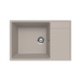 Мойка для кухни кварцевая Ulgran Quartz Prima 760-02, лён