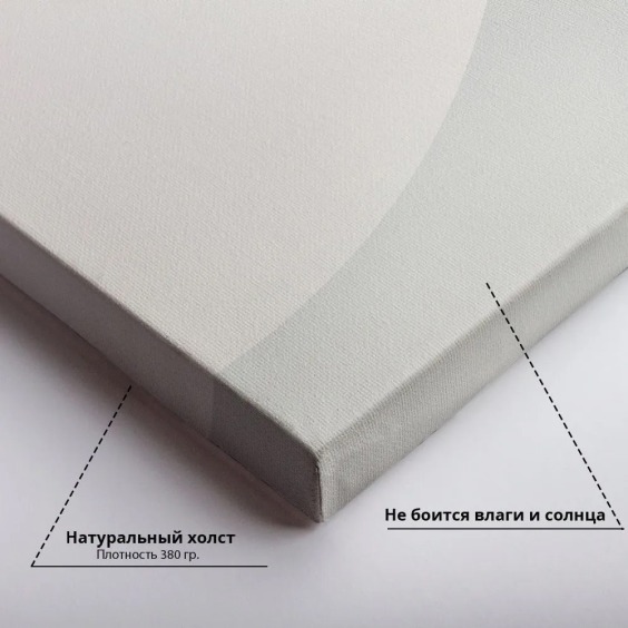 Картина на стену большая на холсте интерьерная "Абстракция 4", размер 30х45 см #4