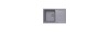Мойка для кухни кварцевая Ulgran Quartz Gerda 780-05, Бетон