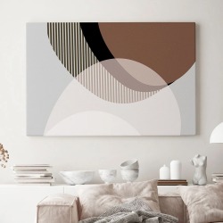 Картина на стену большая на холсте интерьерная "Абстракция 4", размер 80х115 см