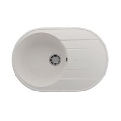 Мойка для кухни кварцевая Ulgran Quartz Nora 750-01, жасмин