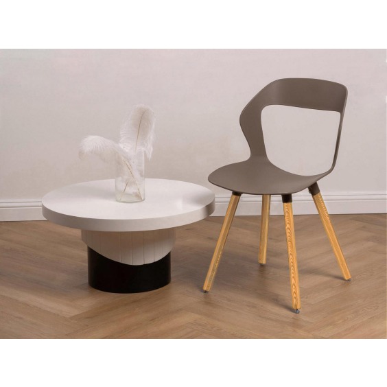 Стул Барк Капучино, пластик / Массив березы 1 шт. #3