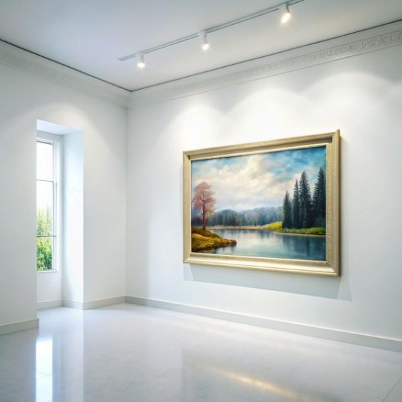 Краска интерьерная для стен и потолков износостойкая матовая Profipaints Eco Interior Vision 0.9л, Белая #3