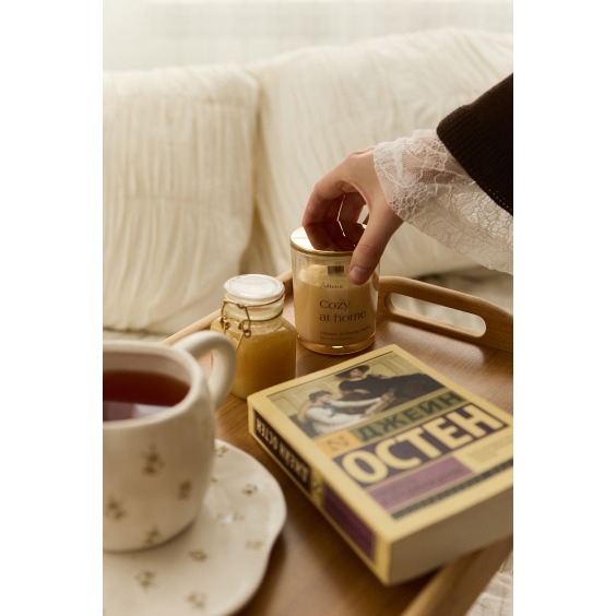 Свеча Golden Autumn Cozy at home [ уютно дома ] #3