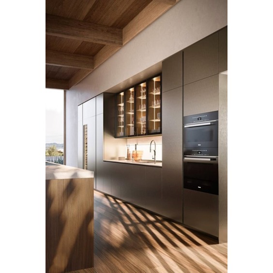 Пластик HPL Gentas Metal Бронза 6090 STD, 3050 x 1300 x 0.8 мм #2