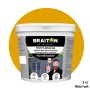 Грунт-краска BRAITON paint ВД антикоррозийное покрытие по металлу, желтая, 1 кг
