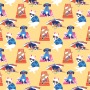 Обои флизелиновые Loymina Lemonade Toy Dogs LM6, 004, 10х1 м