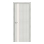 Межкомнатная дверь Эко Шпон Porta T Порта-11 Bianco Veralinga СТ-Magic Fog 200*90