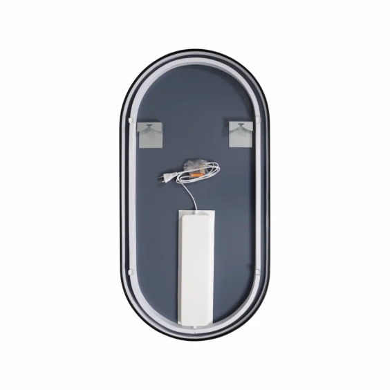 Зеркало для ванной Uperwood Next LED 50*100, бесконтактный сенсор, черное #6