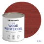 Грунт под масло для дерева ProfiPaints ECO Wood Primer Oil 0.9 л, Красное дерево