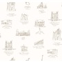 Обои флизелиновые Milassa Bon Voyage Reves de Paris D4, 001, 10х1 м