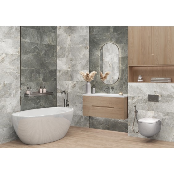 Delacora Stoncrete Vintage D30009M Керамогранит матовый карвинг 300*600 (8 шт в уп/46,08  м в пал) #2