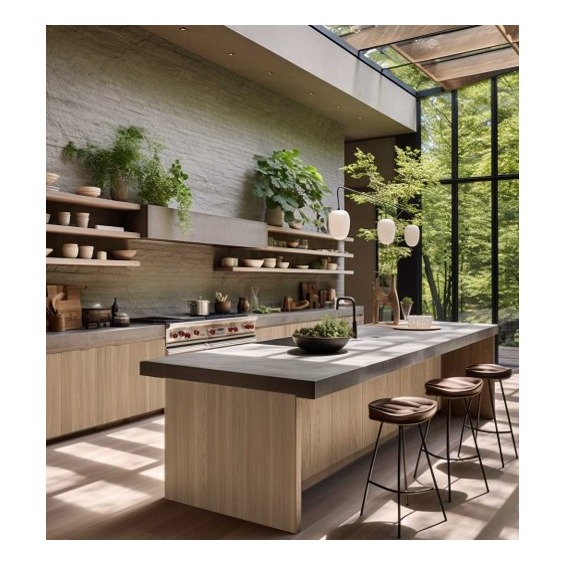 Компакт-плита HPL Gentas Natural 4696, 3050 x 650 x 12 мм #2