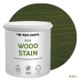 Пропитка для дерева с воском для наружных и внутренних работ ProfiPaints Eco Wood Stain 0.9л, Зеленый