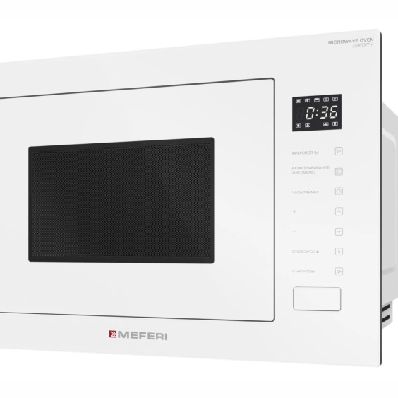 Meferi MMO6028WH Comfort Plus встраиваемая микроволновая печь #6