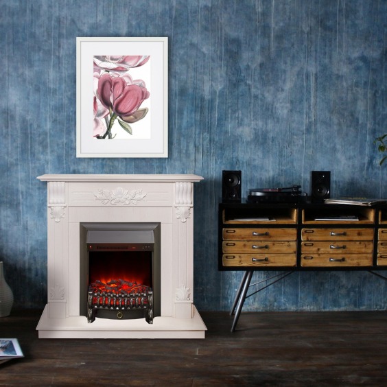 Электрокамин Ottawa WT с очагом Fobos Lux Black #2 Электрокамин Ottawa WT с очагом Fobos Lux Black #2