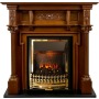 Каминокомплект Oxford - Орех с очагом Atherton