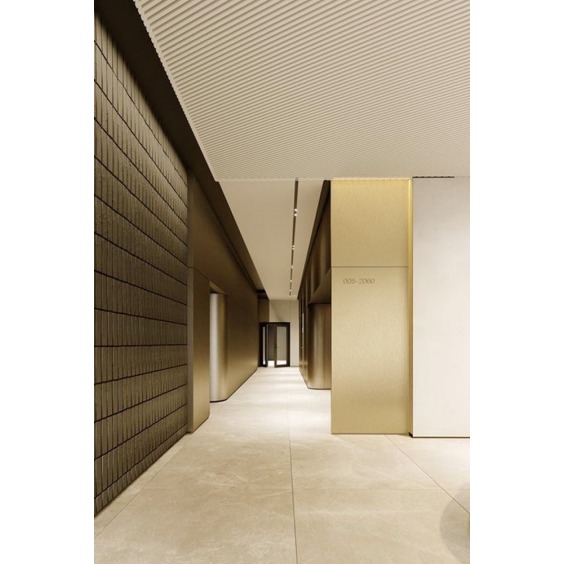 Пластик HPL Gentas Metal Золото 6020 STD, 3050 x 1300 x 0.8 мм #3