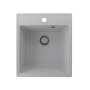 Мойка для кухни кварцевая Ulgran Quartz Forte 425-04, платина